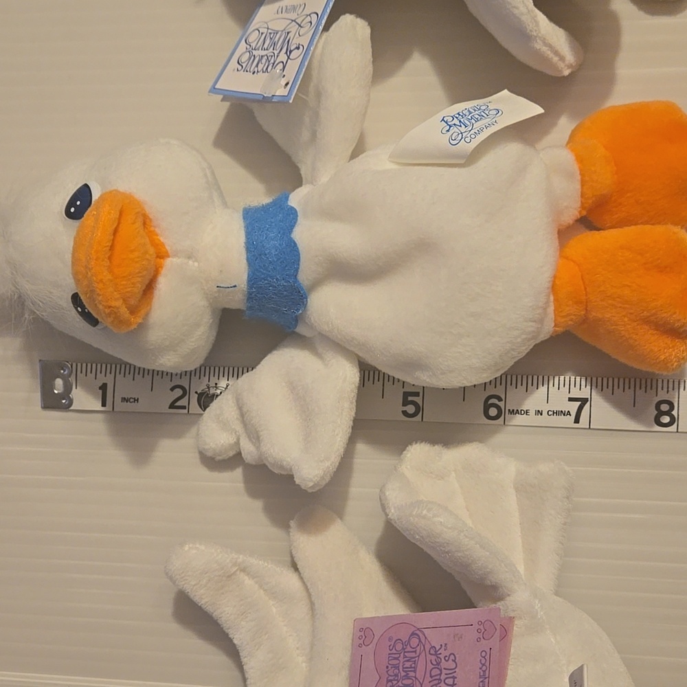 Precious Moments Plush Bird with Orange and Blue Features (B1) - Picture 6 of 8